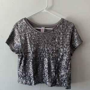 Sequined shirt